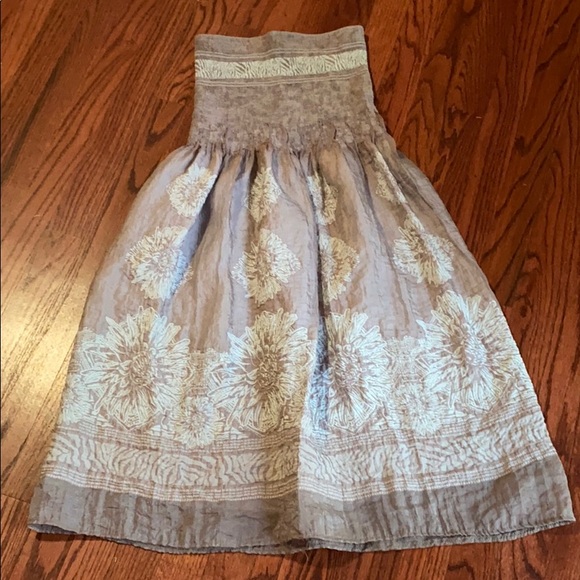 Lapis Dresses & Skirts - Lapis strapless dress